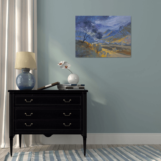 Autumn Village Valley