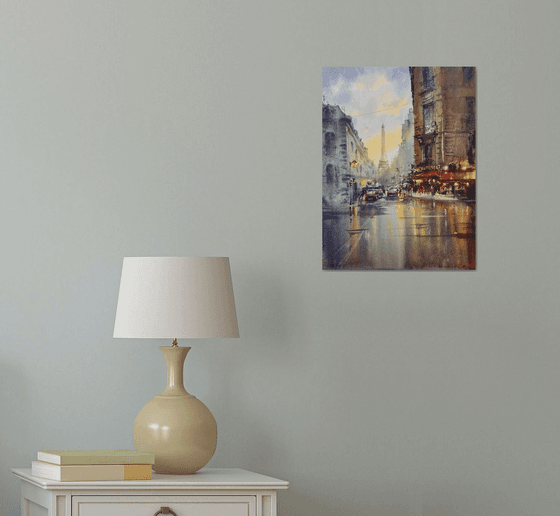 Paris in Golden Rain