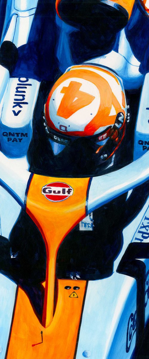 Lando Norris - 2021 Monaco GP by Alex Stutchbury