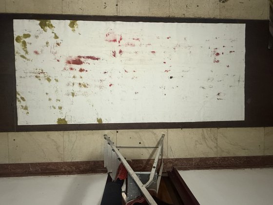 Blood on the dance floor