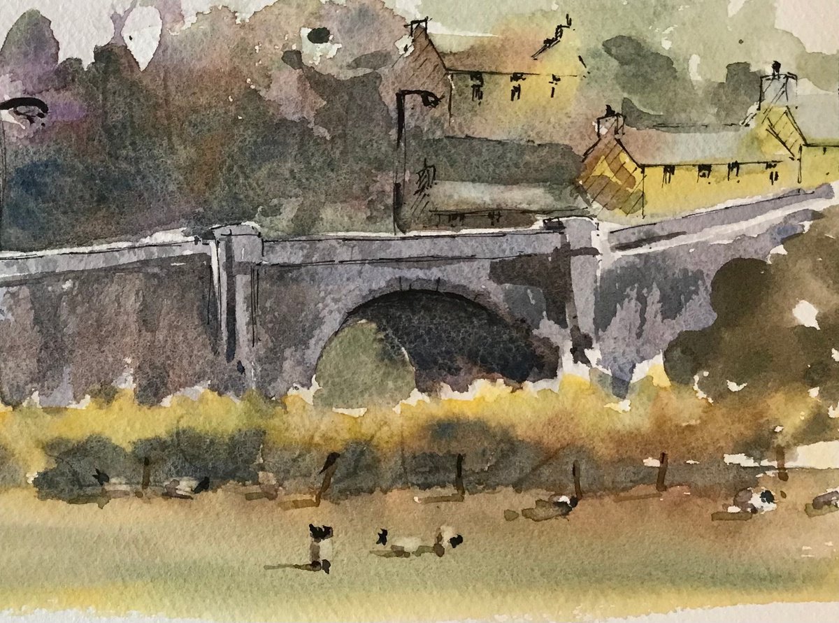 Llandeilo bridge by Vicki Washbourne