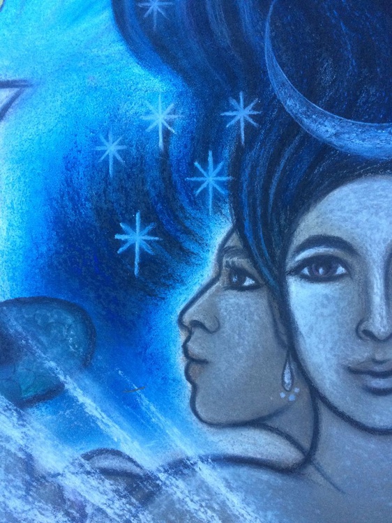 Hecate Triple Headed Greek Goddess Large Past Artfinder