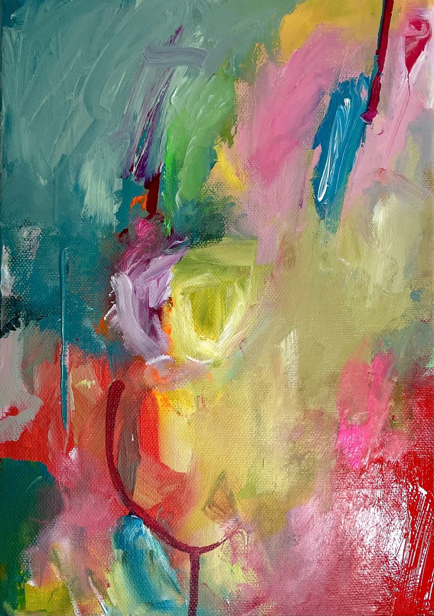 Electric Moss By Jennifer Day, 8 X 12, Artwork For Sale On Artfinder