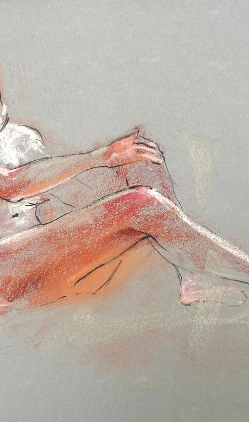 nude model2 by Anna Bogushevskaya