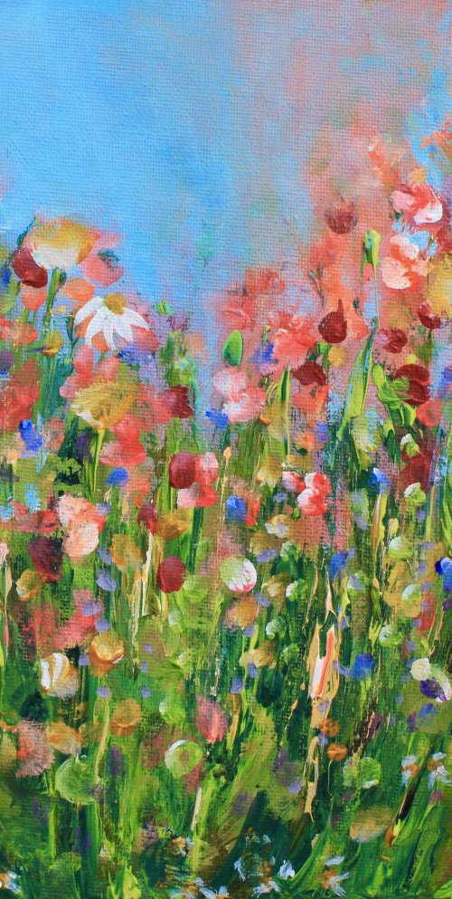 mini blue sky by Emma Sian Pritchard