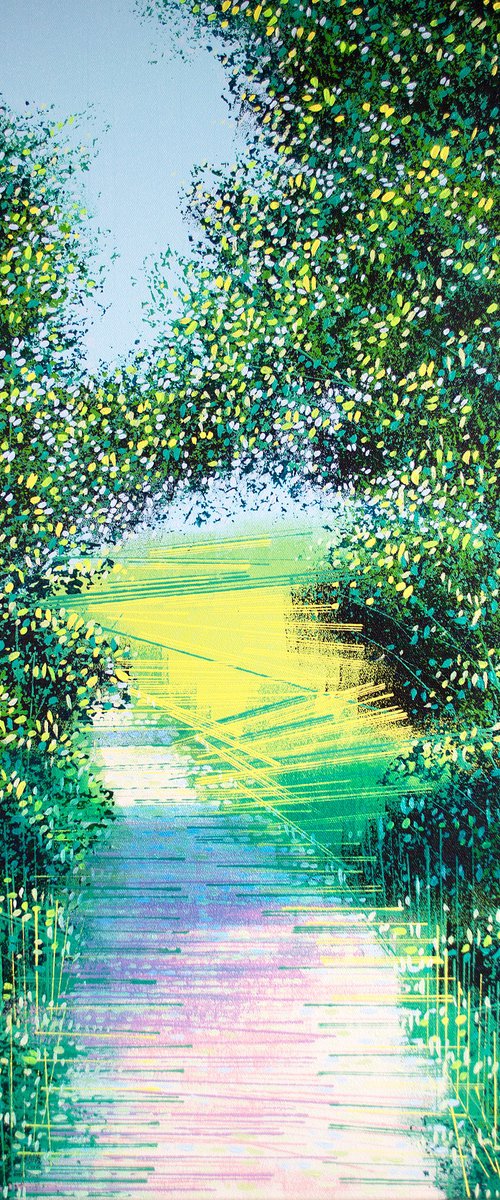 Summer Path In Bright Light by Marc Todd