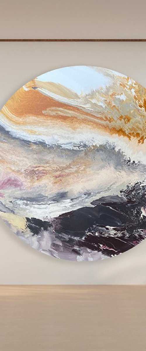 Elysian Elements - Painting by Sean Knipe