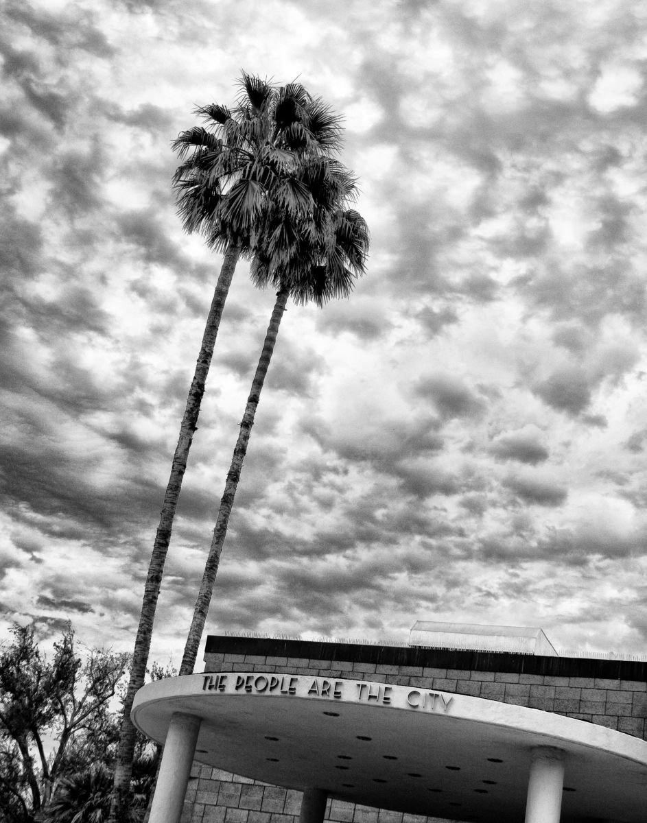 Photorealistic Photograph , The People Are The City Palm Springs Ca By William Dey, 18 X 22, Artwork For Sale On Artfinder