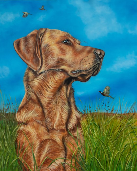 'Hunting Spirit' Red Retriever