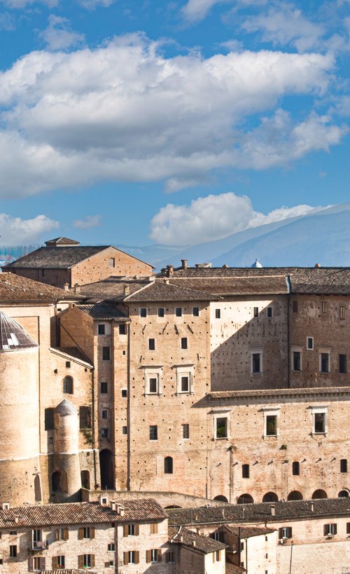 Ducal Palace, Urbino, Italy by Bruno Paolo Benedetti