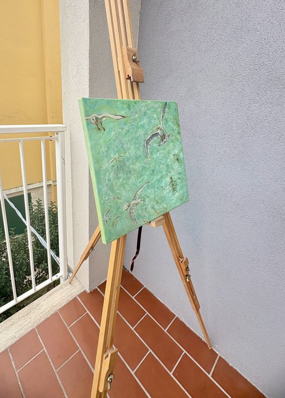 Seagulls and Swimmers