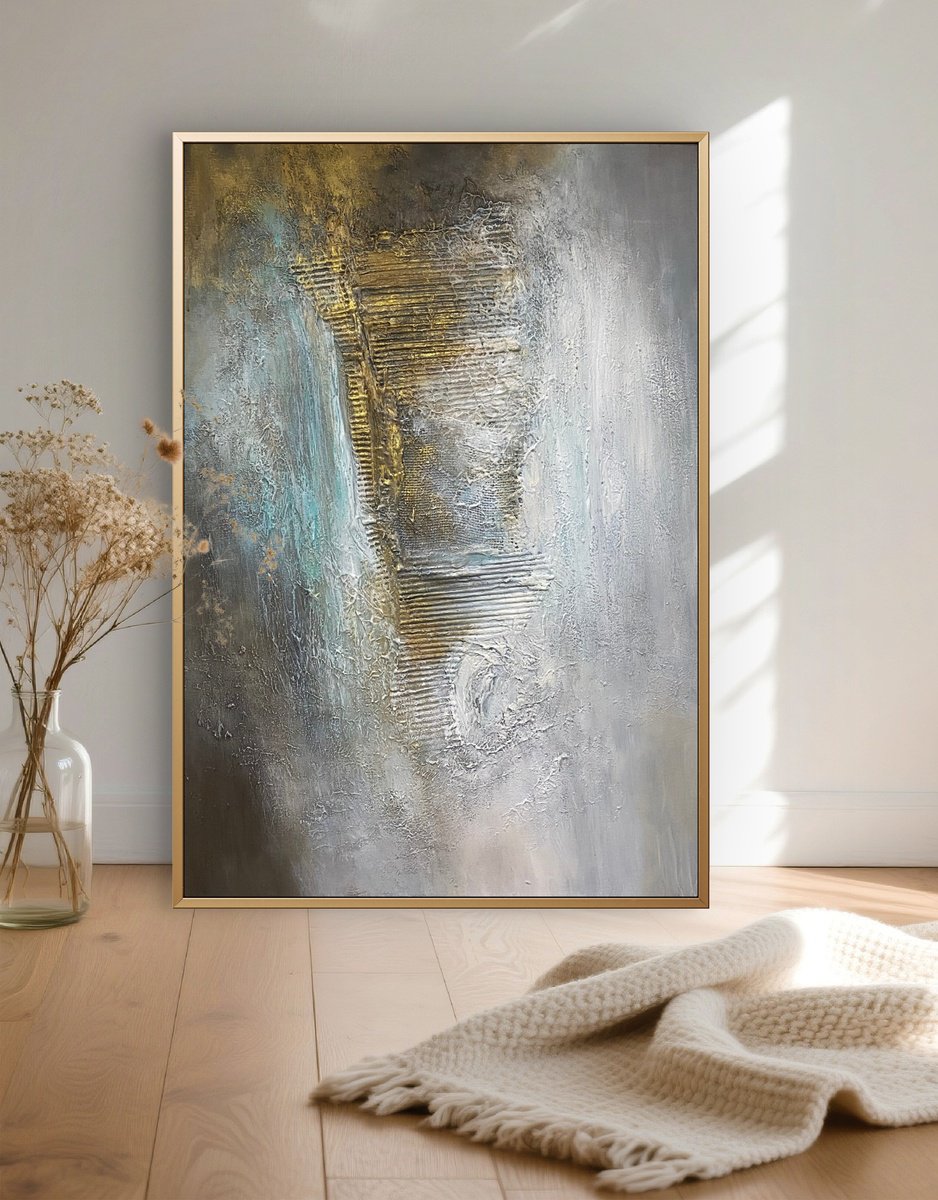 Coastal Serenity By Alexandra Petropoulou, 28 X 39, Artwork For Sale On Artfinder