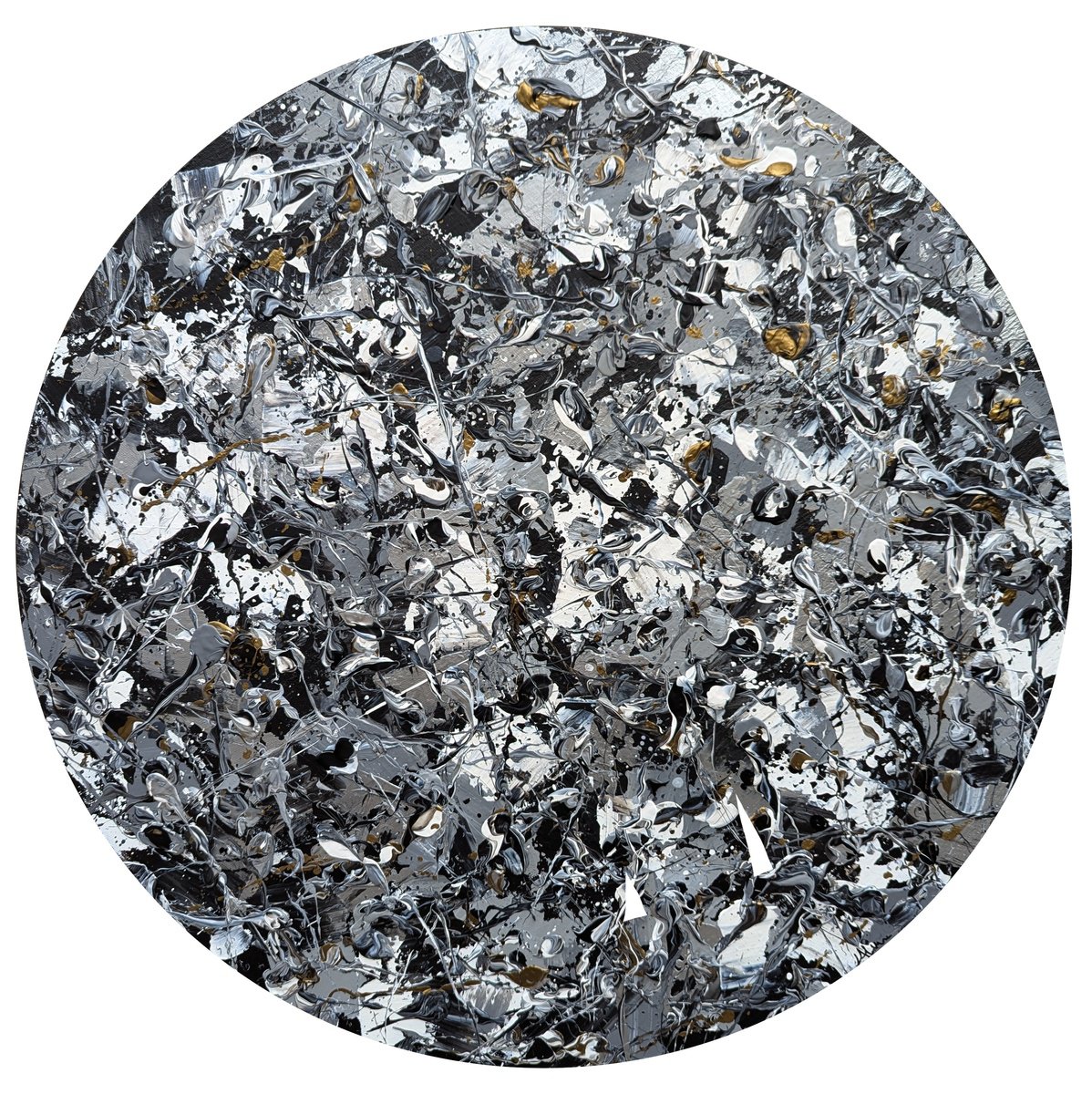 Abstract Acrylic Painting By Lucy Moore, 24 X 24", Step Out Of The Shadows #5, Original Artwork