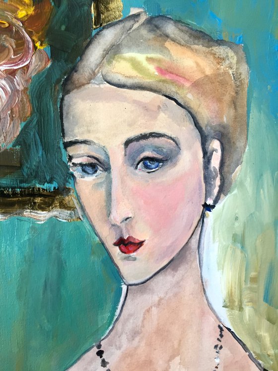 Modigliani Classic Woman in London #7