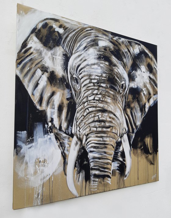 ELEPHANT #14 - Series 'One of the big five'