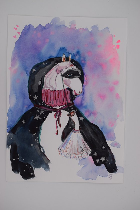 I am not myself, and the horse is not mine