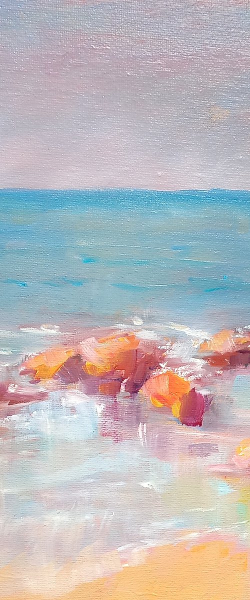 Hastings Seascape by Rosalind Roberts