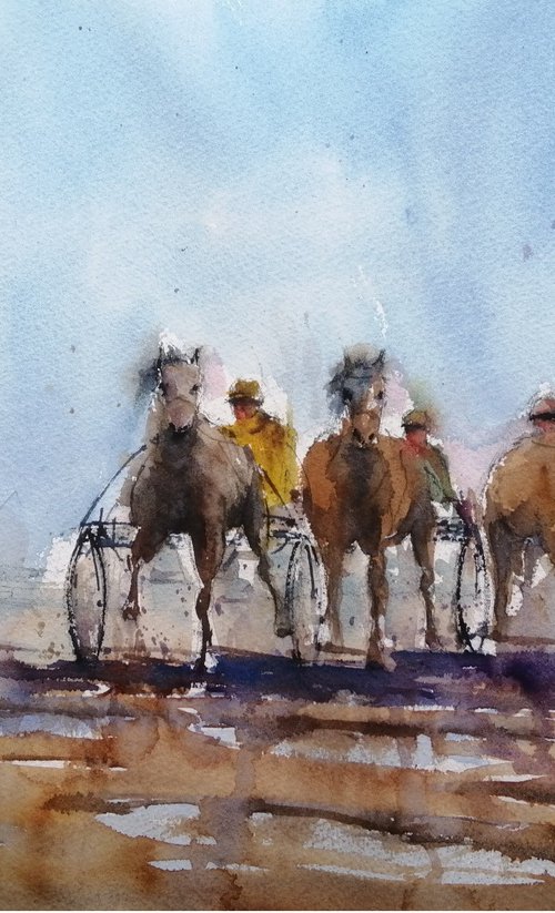 the horse race 36 by Giorgio Gosti