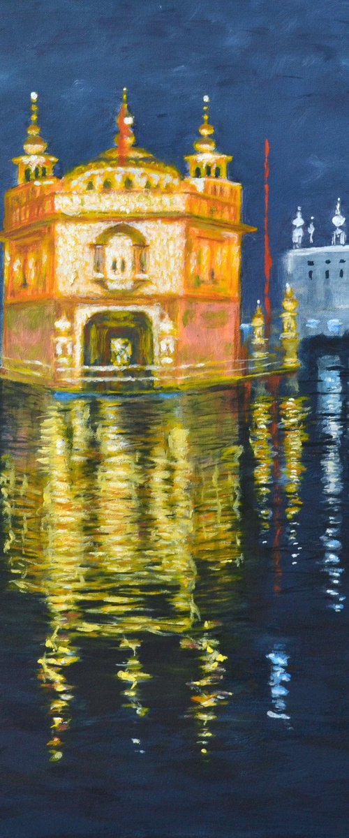 Golden Temple series 7 by Uma  Krishnamoorthy