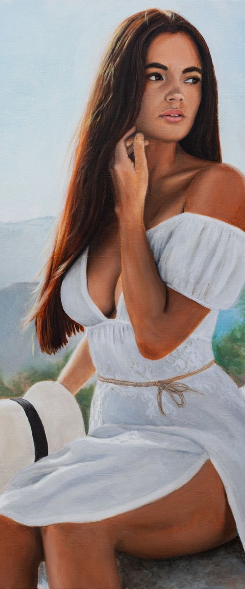 On the rocks (Alina 06) by Jean-Pierre André Leclercq