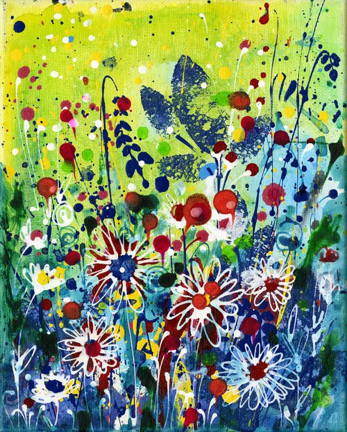 Meadow Of Happiness 2 by Kathy Morton Stanion