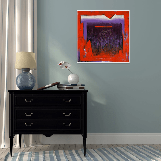 Inner Passage_30"X30" 2025