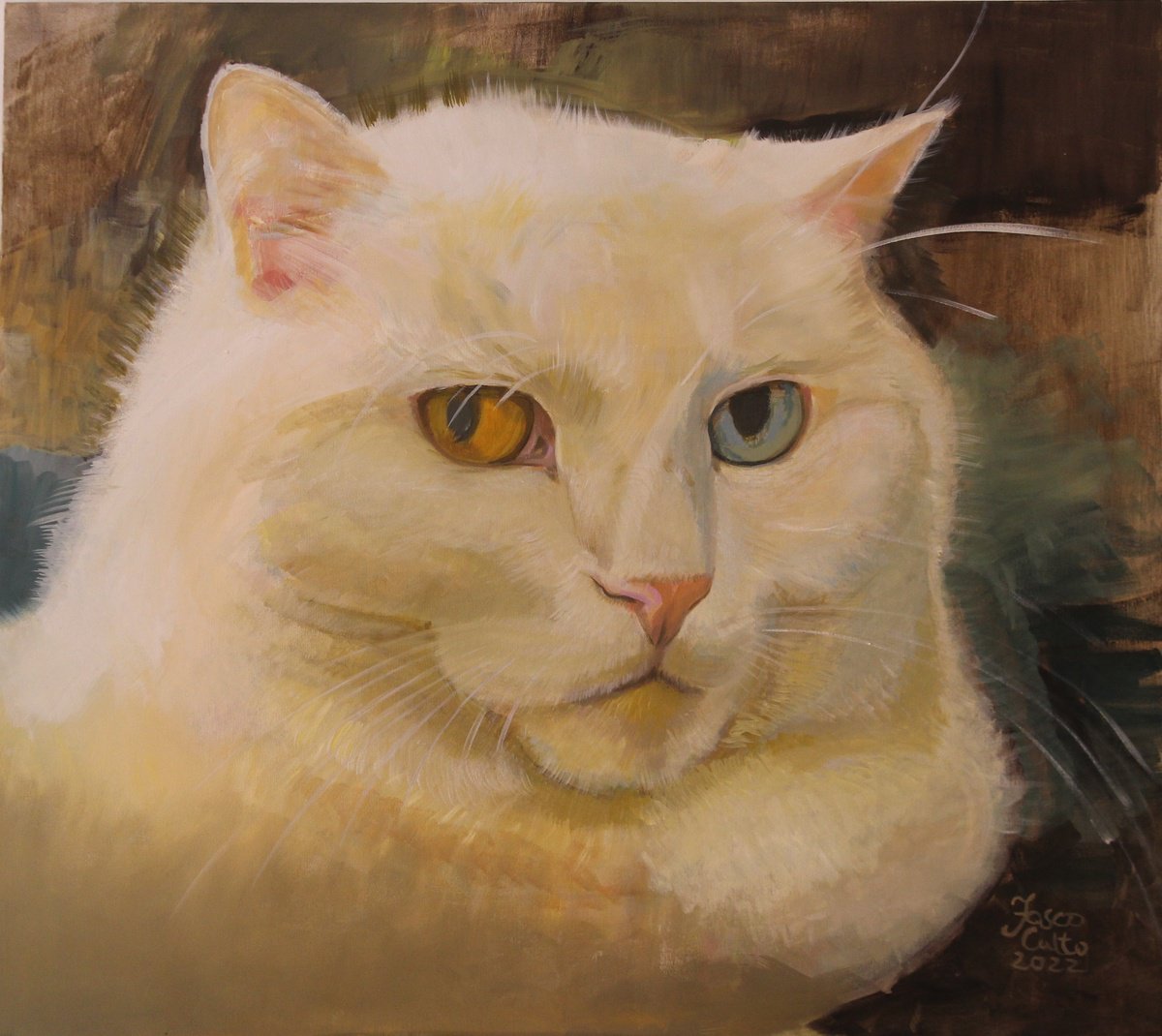 Photorealistic Oil Painting , Pupa By Fosco Culto, 35 X 31, Artwork For Sale On Artfinder