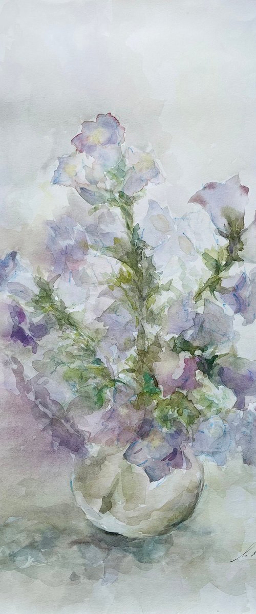 Bells 40x60cm 2025 by Elena Klyan
