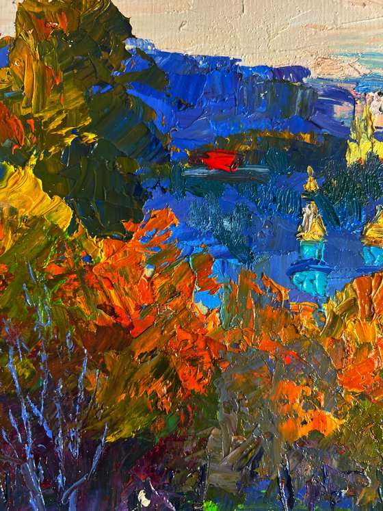 View from the Autumn Forest