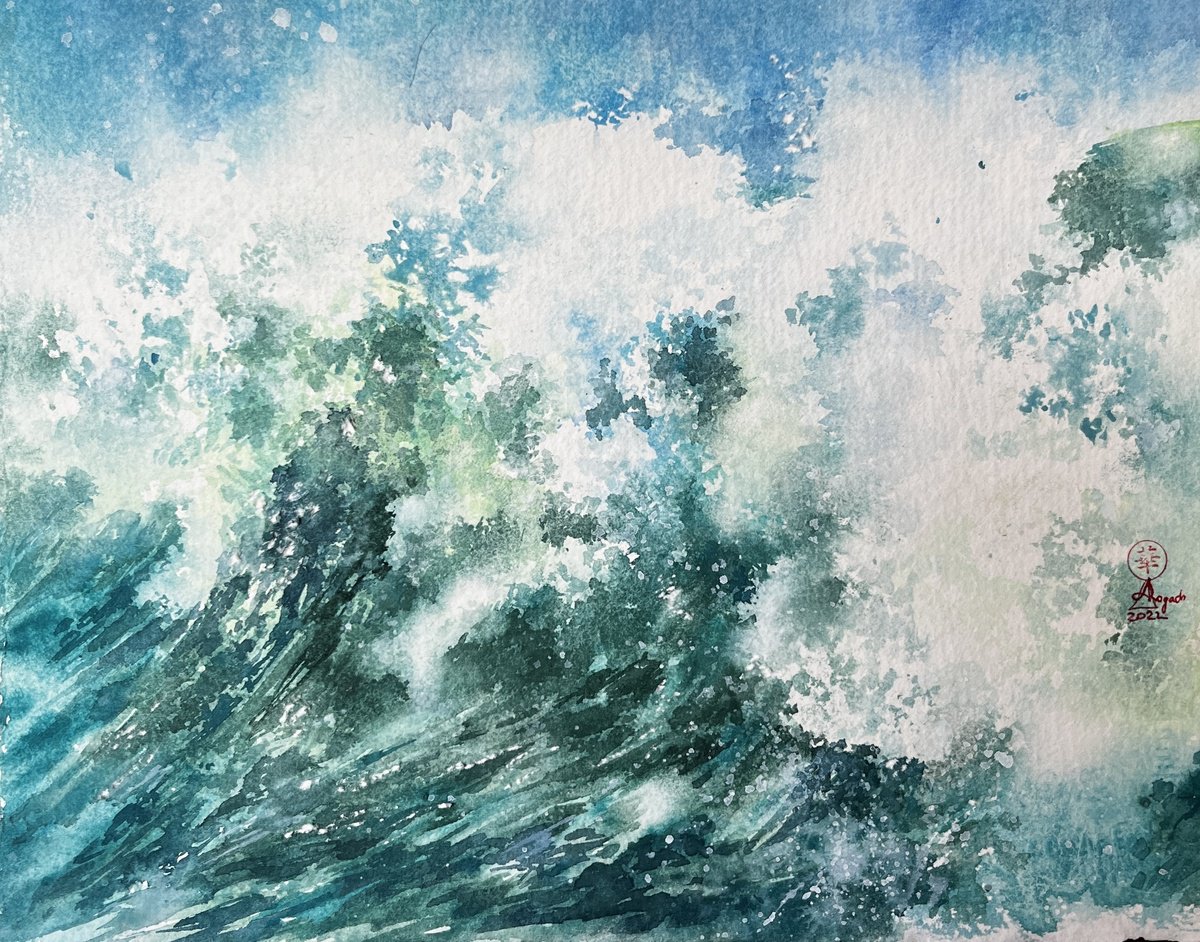 Wave#6 by Larissa Rogacheva