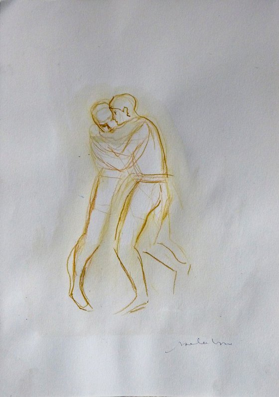 The Lovers 18C2, 42x29 cm