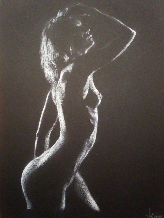 Nude noir #263 (21X29)cm