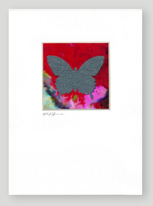 Butterfly Collage 21 by Kathy Morton Stanion