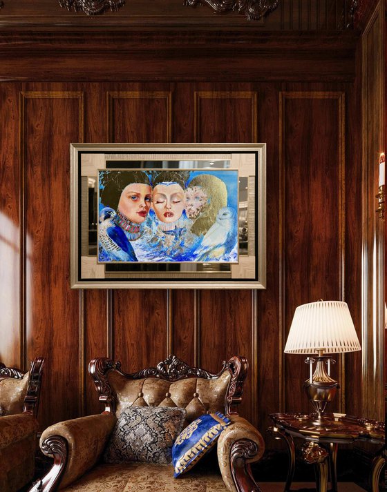 Symbolic Female Portrait States of Soul