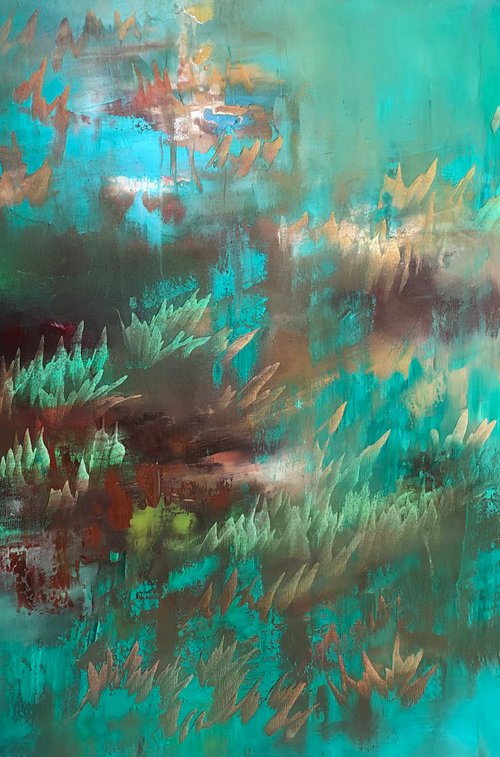 Turquoise coolness by Ludmila Budanov