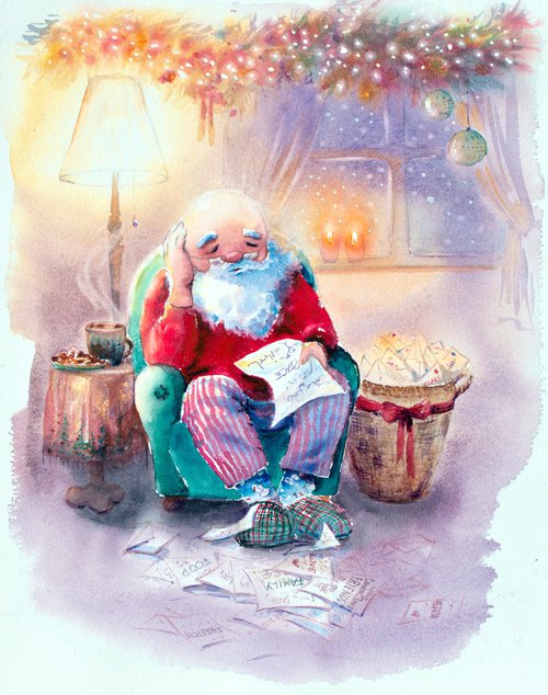 Letters to Santa Claus by Eve Mazur