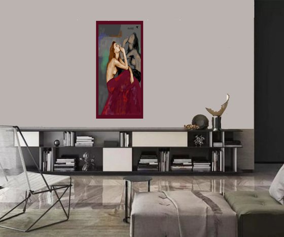 ALMA'S SOLITUDE  29"X51"