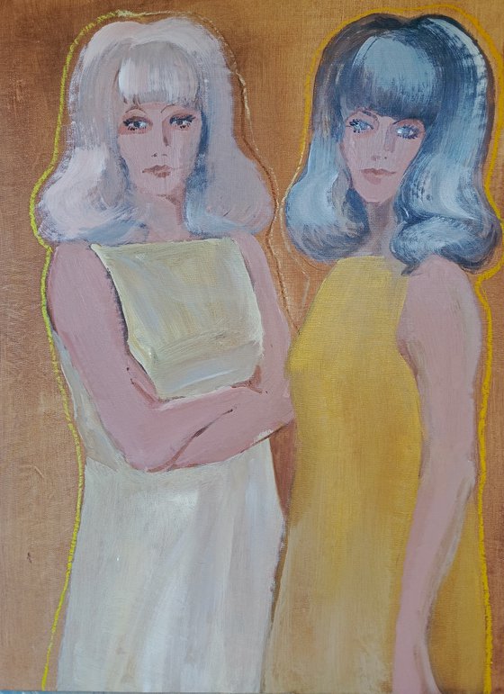 Happy Girls from the 60s/ 7