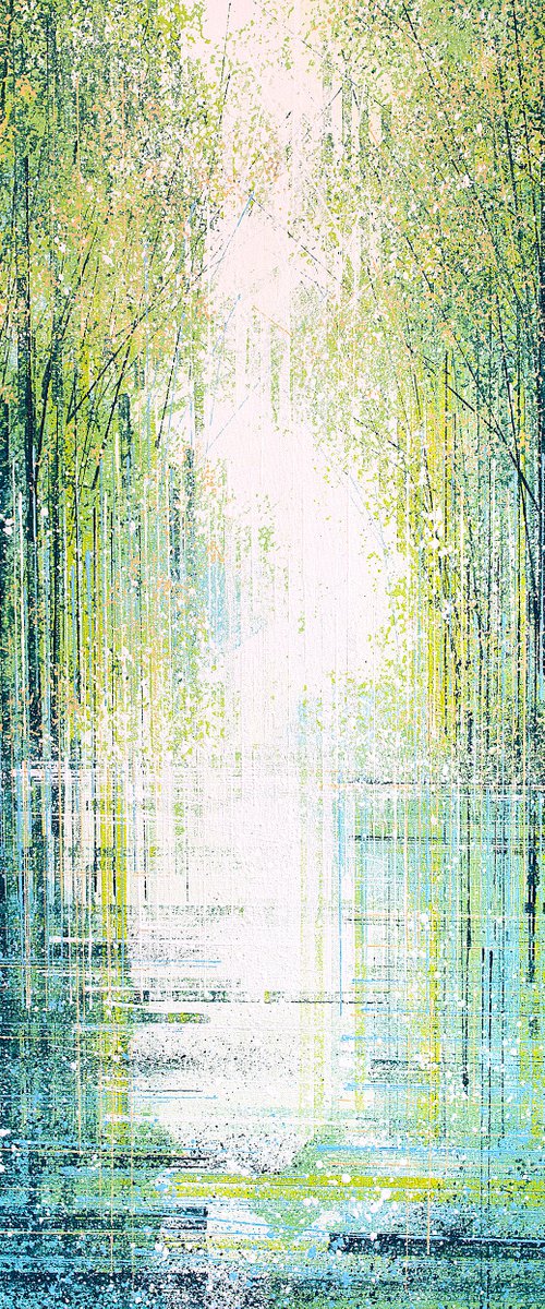 River In Summer by Marc Todd