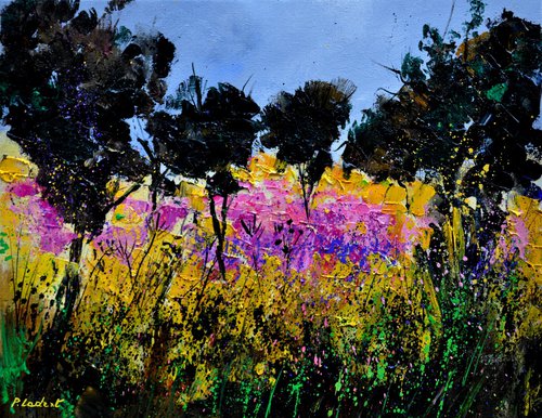 Purple flowers  - 54 by Pol Henry Ledent