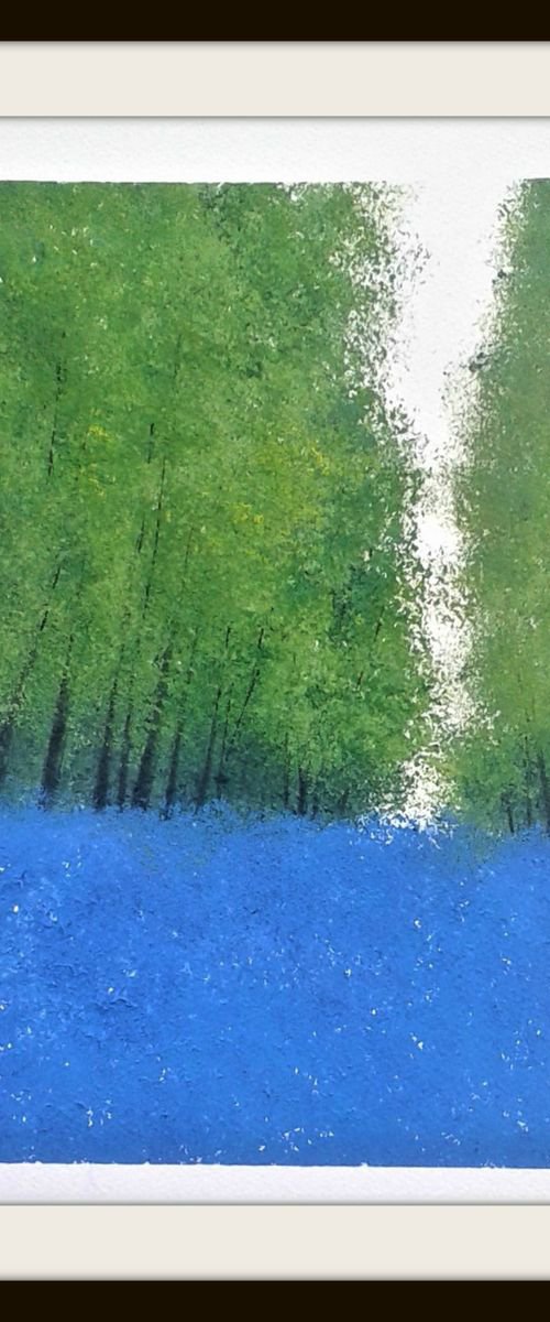 Bluebells in Spring 2 - Commission for Sandie by Jan Rippingham