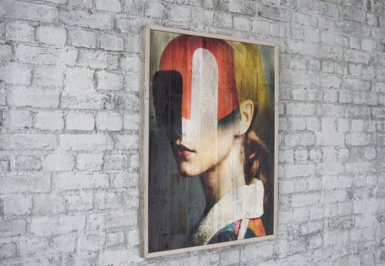 Wood  vintage painting - Art Color Face Vol. 15 - Archway.