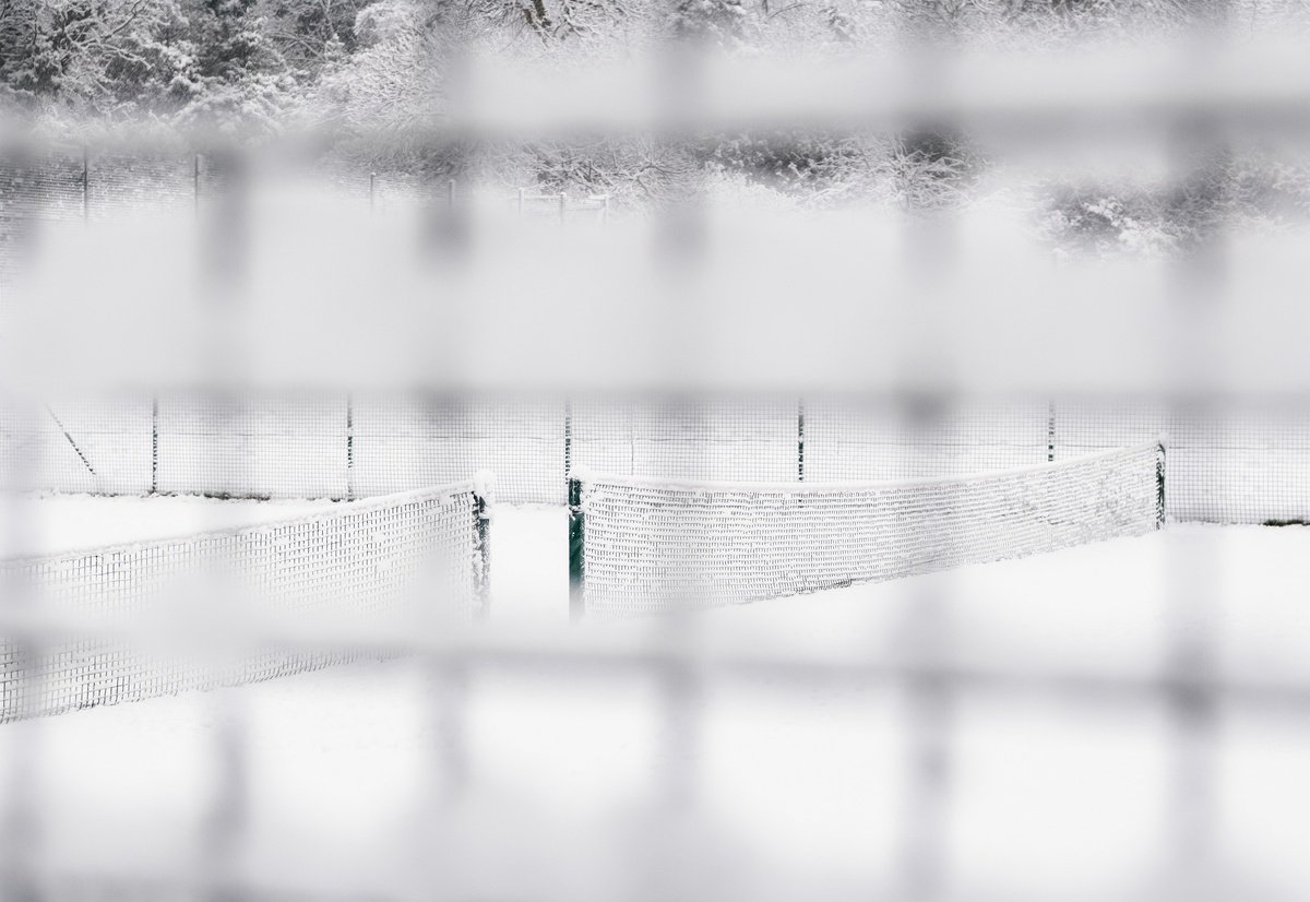 Impressionistic Landscape Photograph By Tom Hanslien, 47 X 33", No Play Today, Original Artwork