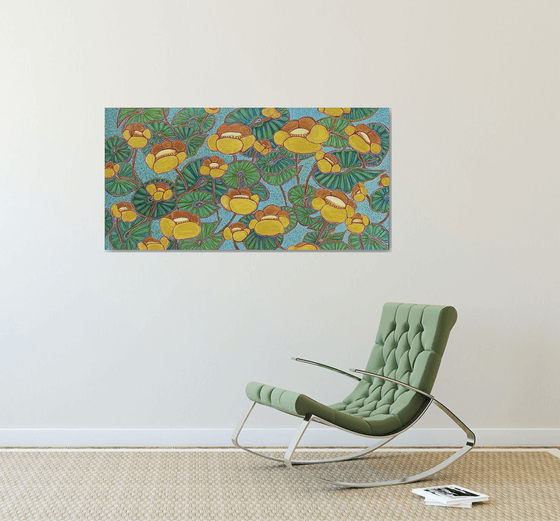 Yellow water Lilies