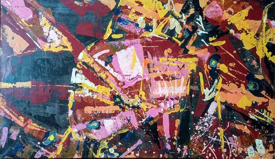Abstraction. Violet