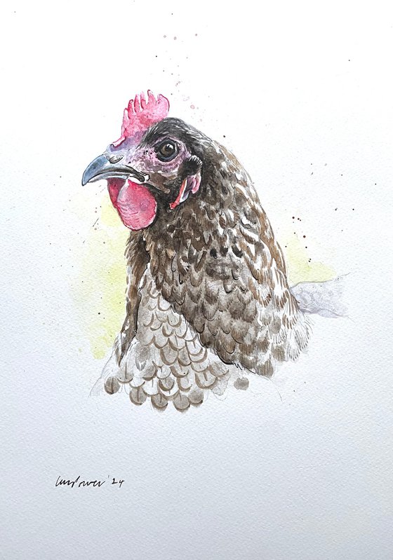 Bluebell hen for Robert Smith