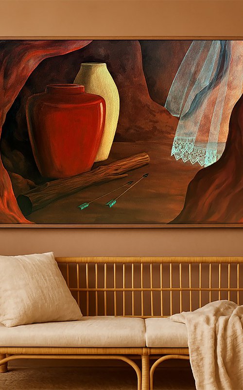 In the cave by Andromachi Giannopoulou