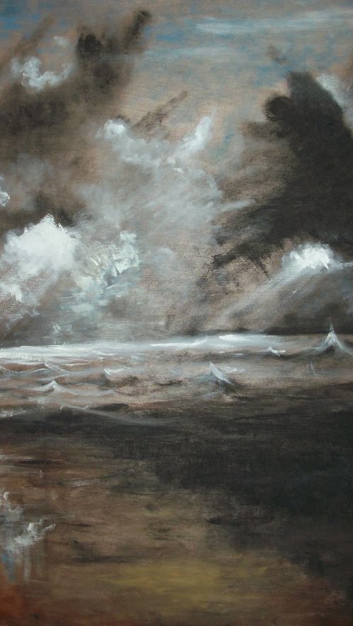 Wet Beach, After the Storm by Jack Bagley