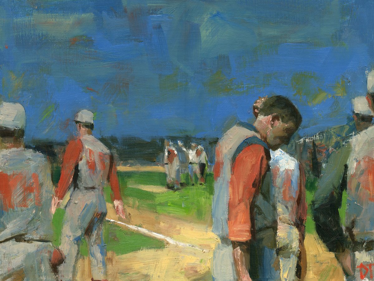 Ballplayers by Darren Thompson