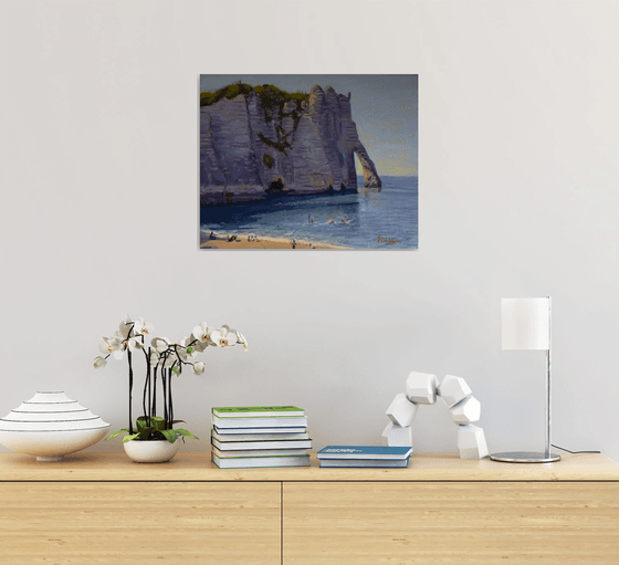 Cliffs of Etretat France